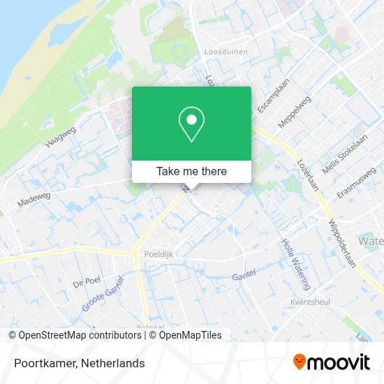 Poortkamer map