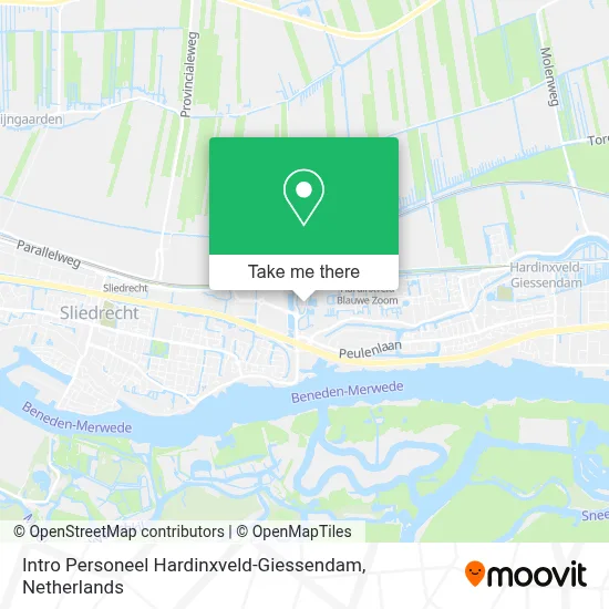 Intro Personeel Hardinxveld-Giessendam map