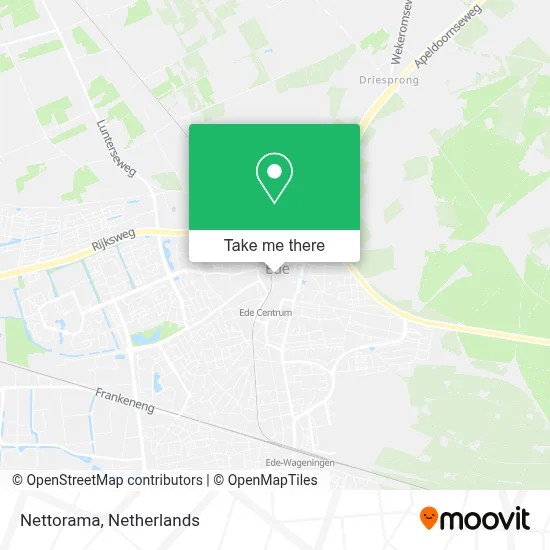 Nettorama map