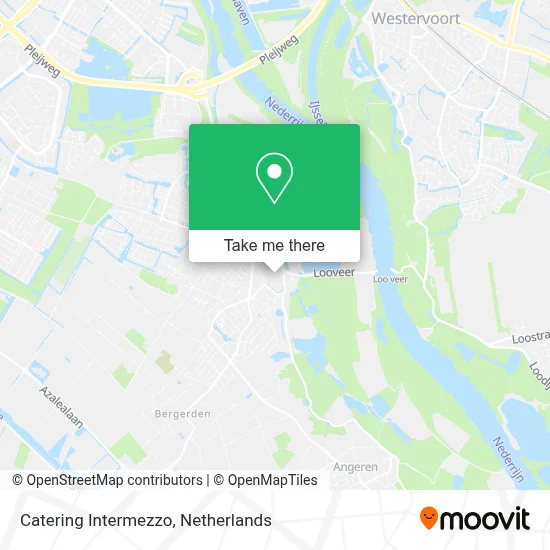 Catering Intermezzo map