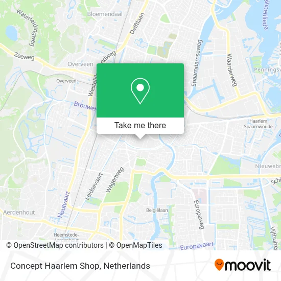 Concept Haarlem Shop Karte