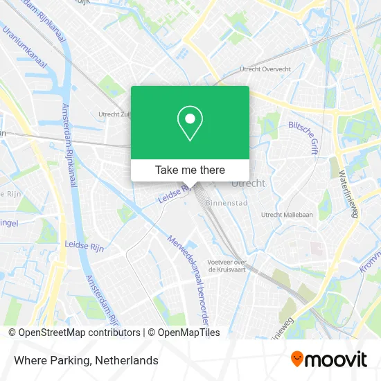 Where Parking map