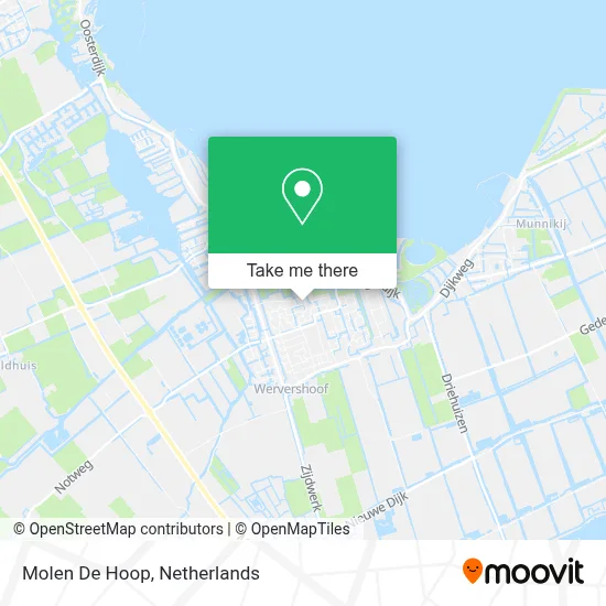 Molen De Hoop map