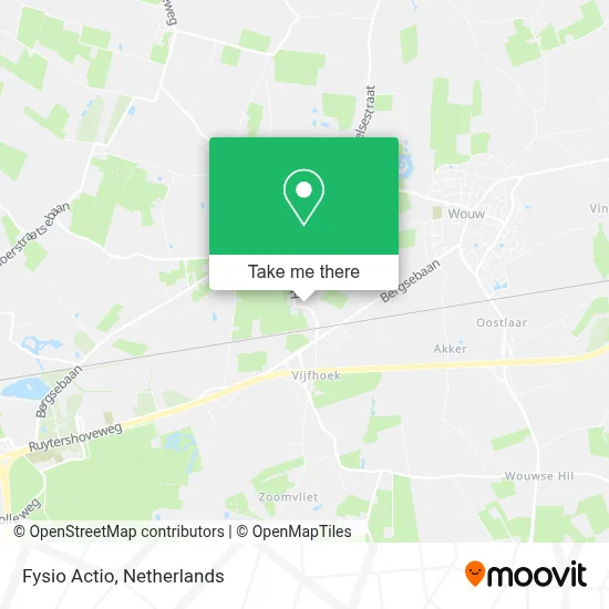 Fysio Actio map