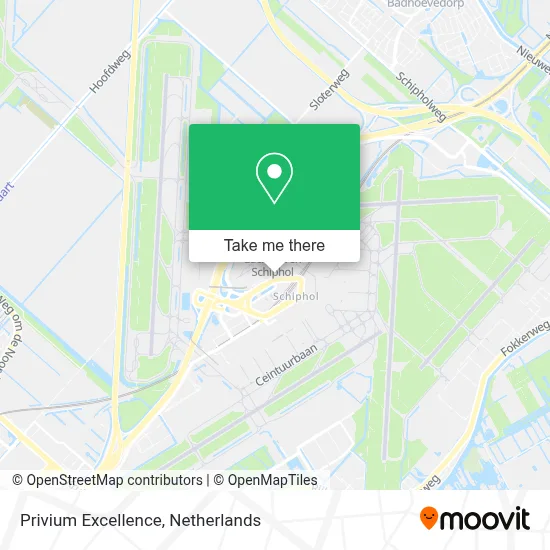Privium Excellence map