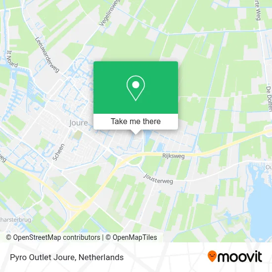 Pyro Outlet Joure Karte
