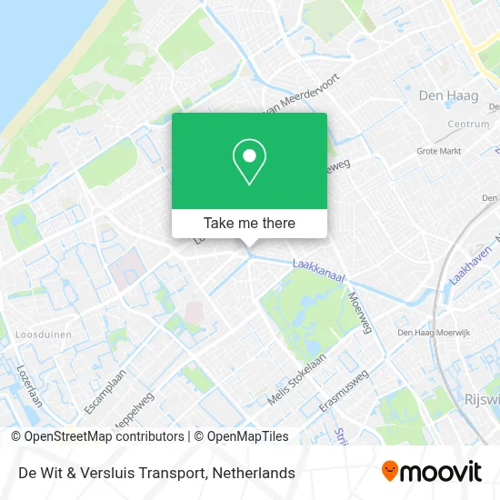 De Wit & Versluis Transport Karte
