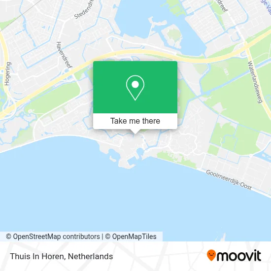 Thuis In Horen map