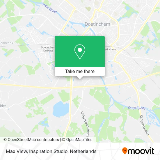 Max View, Inspiration Studio map