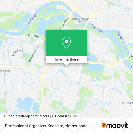 Professional Organizer Koenklm map