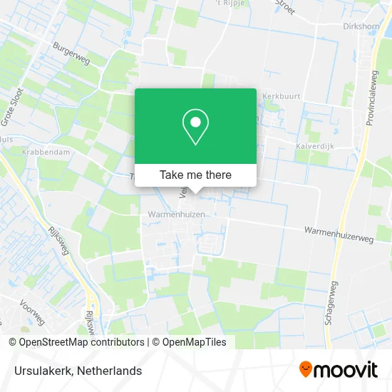 Ursulakerk map