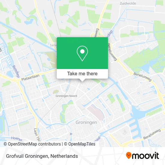 Grofvuil Groningen map