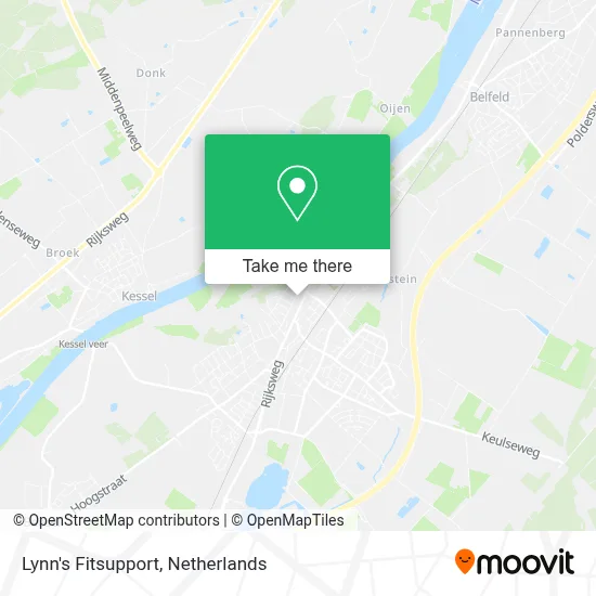Lynn's Fitsupport map