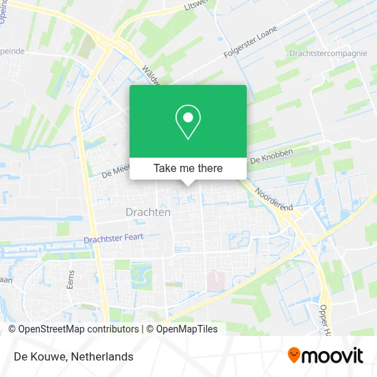 De Kouwe map