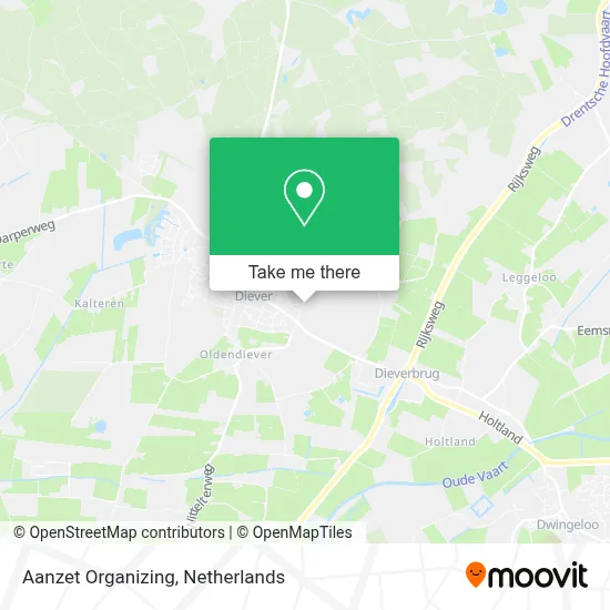 Aanzet Organizing Karte