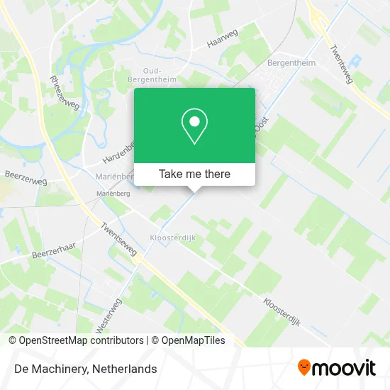 De Machinery Karte