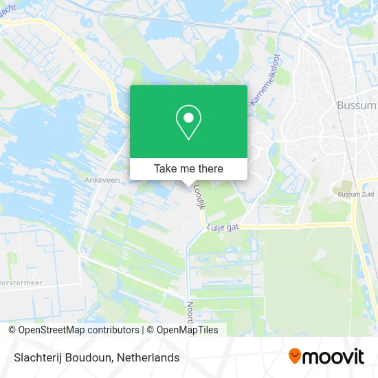 Slachterij Boudoun map