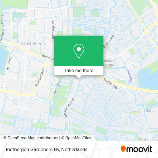 Rietbergen Gardeners Bv map