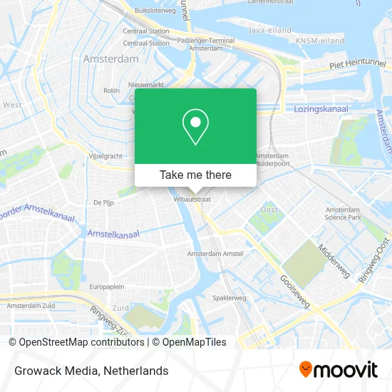 Growack Media map