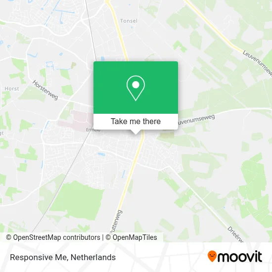 Responsive Me map