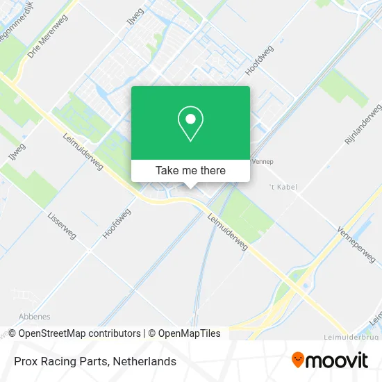 Prox Racing Parts map