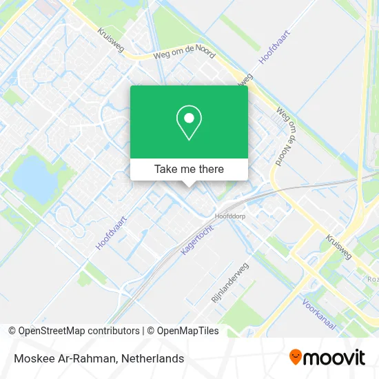 Moskee Ar-Rahman map