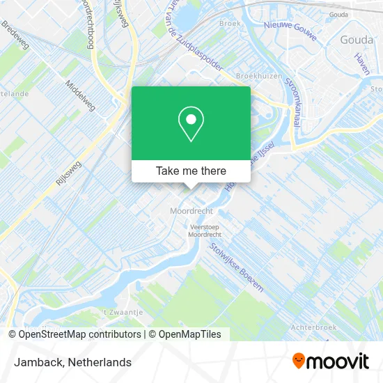 Jamback map