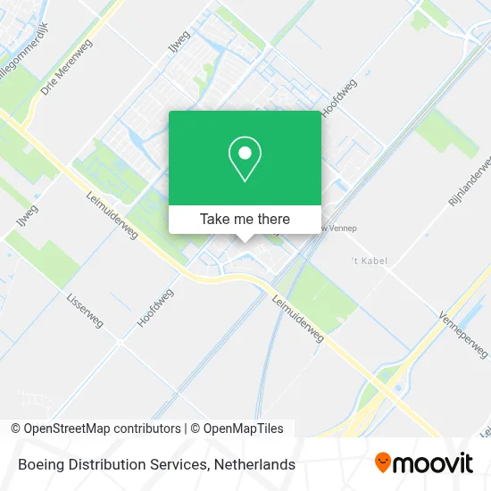 Boeing Distribution Services Karte