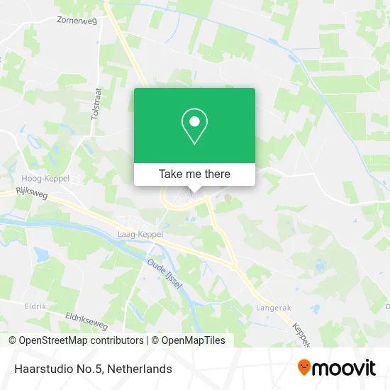 Haarstudio No.5 map