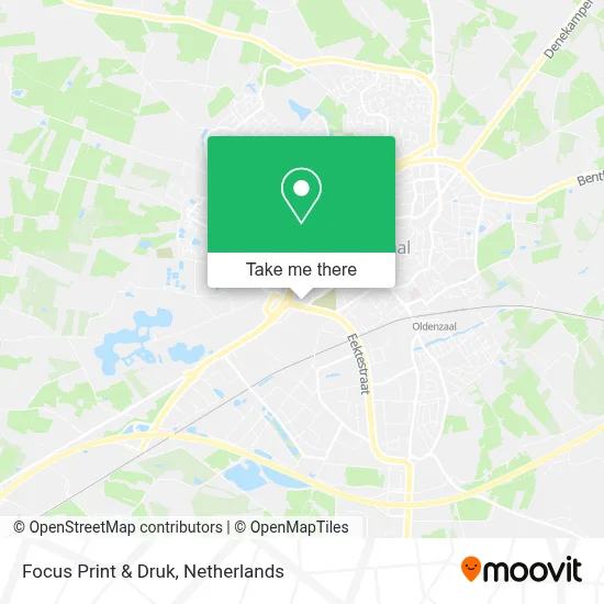Focus Print & Druk map