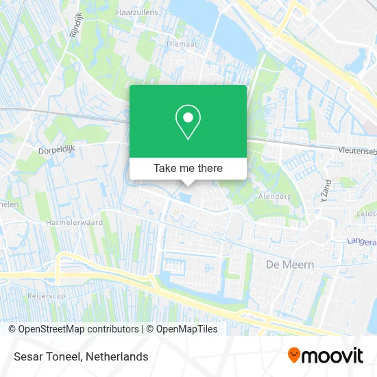 Sesar Toneel map