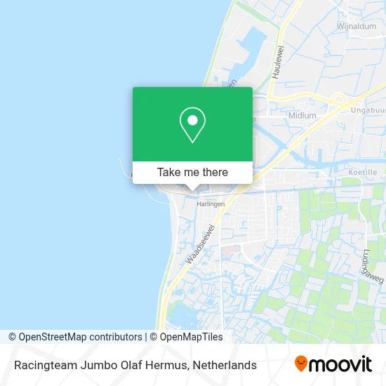 Racingteam Jumbo Olaf Hermus map