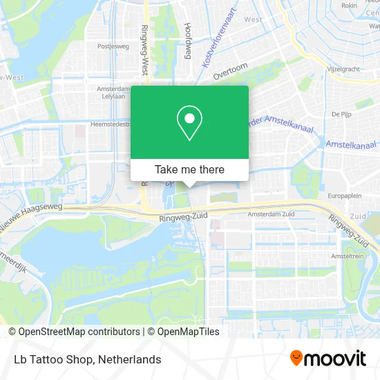 Lb Tattoo Shop map