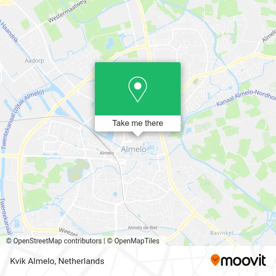 Kvik Almelo map