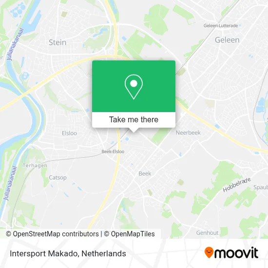 Intersport Makado map
