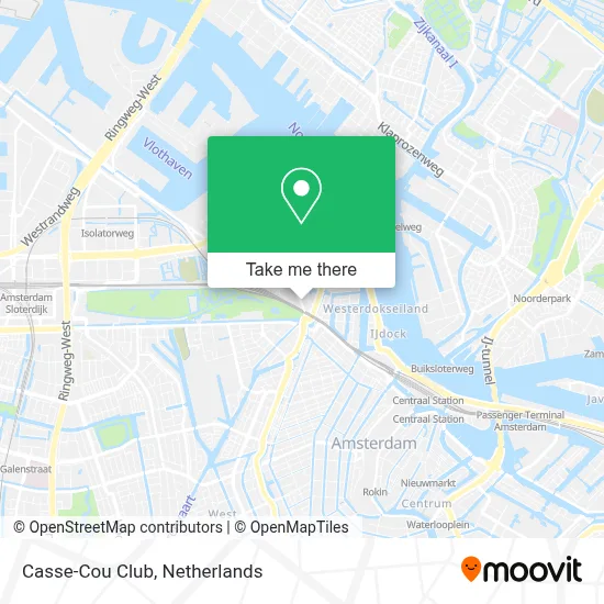 Casse-Cou Club map
