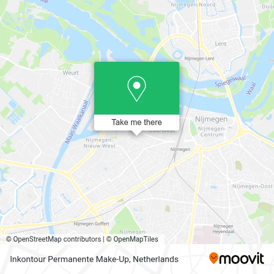 Inkontour Permanente Make-Up map
