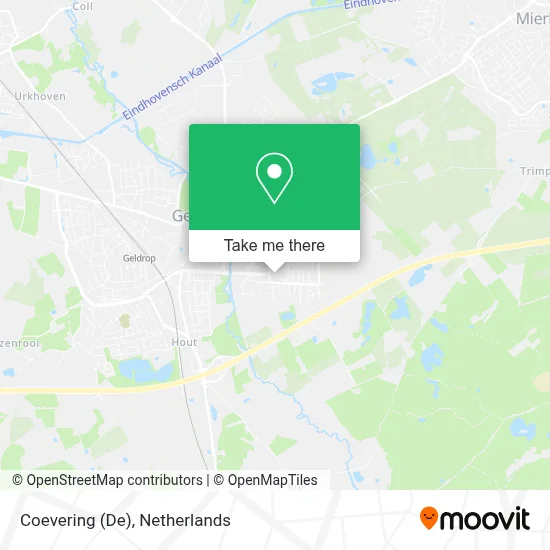 Coevering (De) map