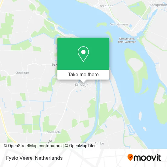 Fysio Veere map