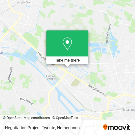 Negotiation Project Twente map