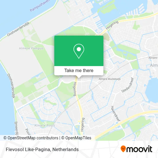 Flevosol Like-Pagina map