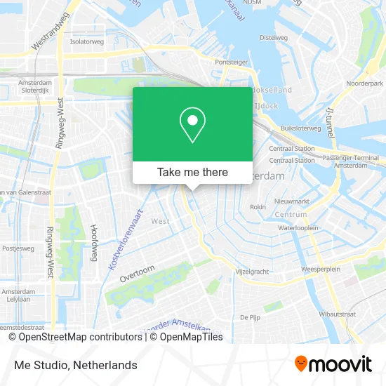 Me Studio map