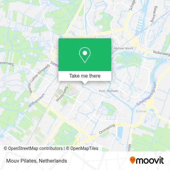 Mouv Pilates map