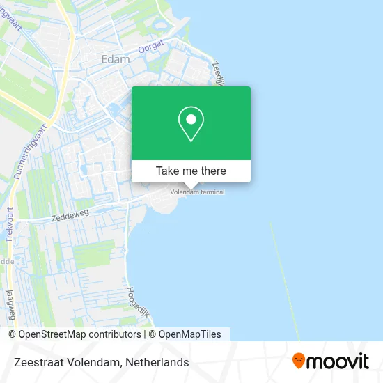 Zeestraat Volendam map