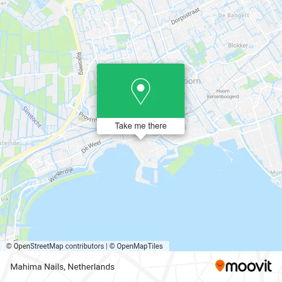 Mahima Nails map