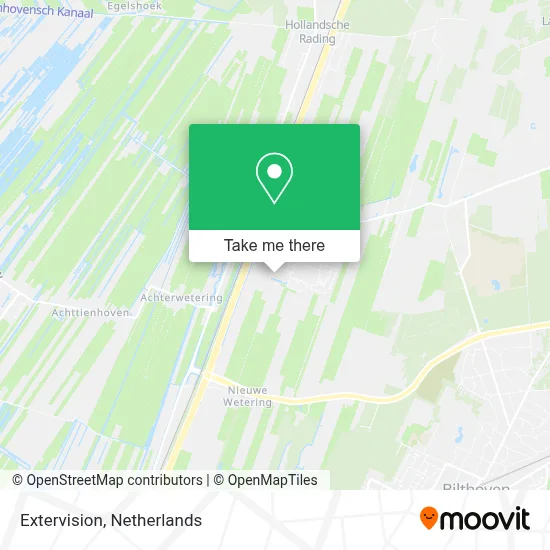 Extervision map