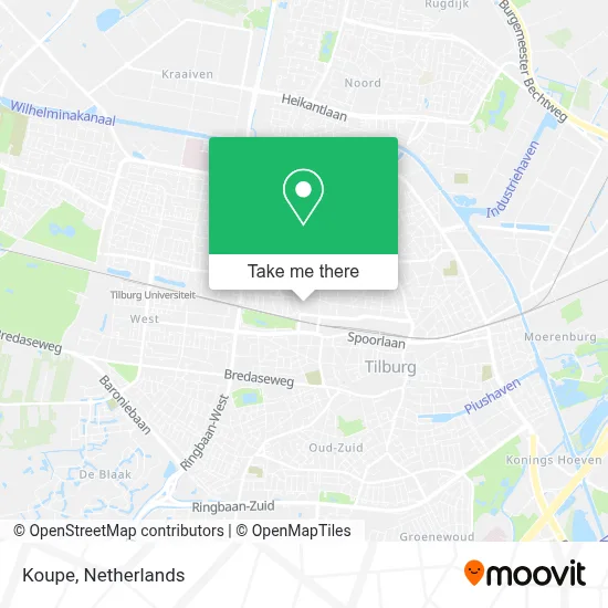 Koupe map
