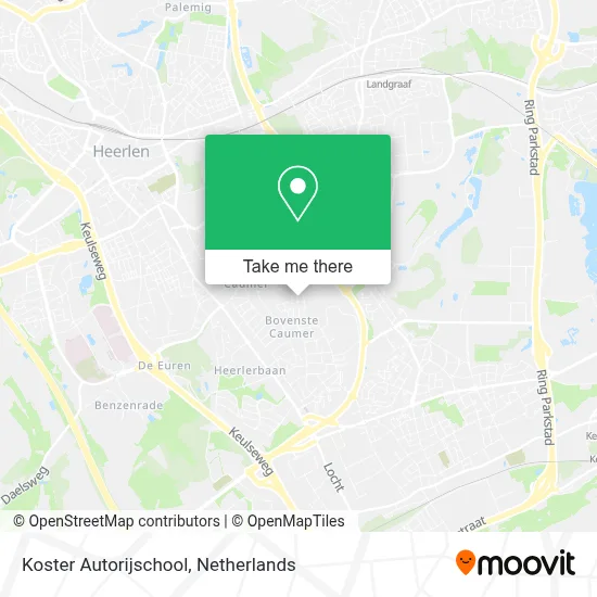 Koster Autorijschool map