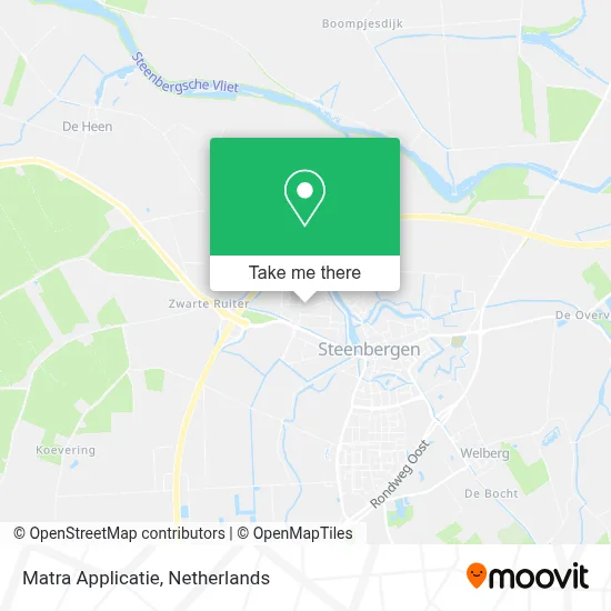 Matra Applicatie map