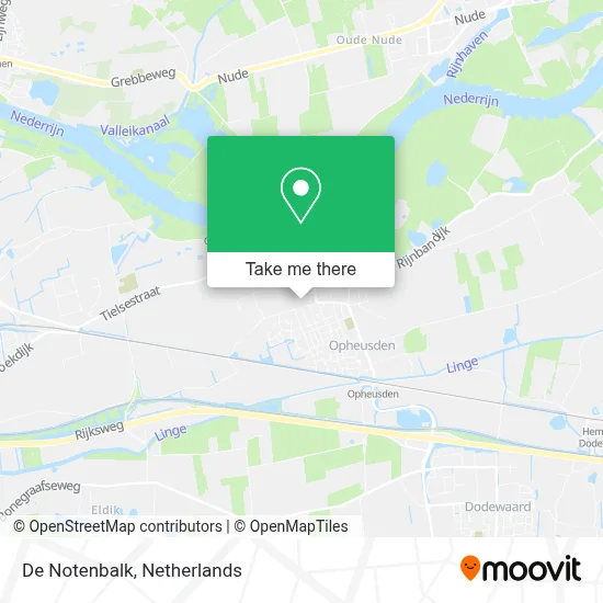 De Notenbalk map